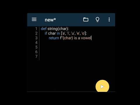 Python Program: Check if a Crafter is a Vowel or Consonant?