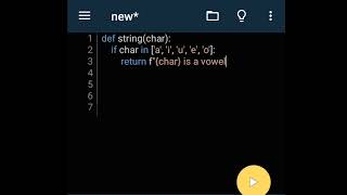 Python Program: Check if a Crafter is a Vowel or Consonant