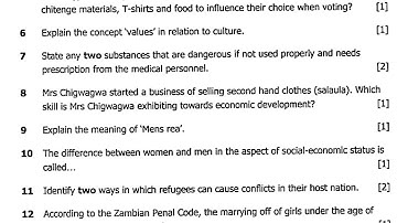 2019 Civic Education paper 2- Exam revision questions and answers