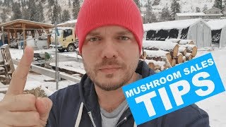 How To Sell Your Own Product To Restaurants | Selling Mushrooms To Chefs And The Farmers Market