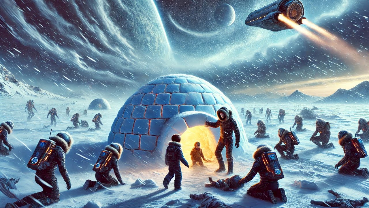 Extreme Blizzard Test—Aliens Freeze, Human Makes Igloo and Holds a Warm Lecture Inside / HFY