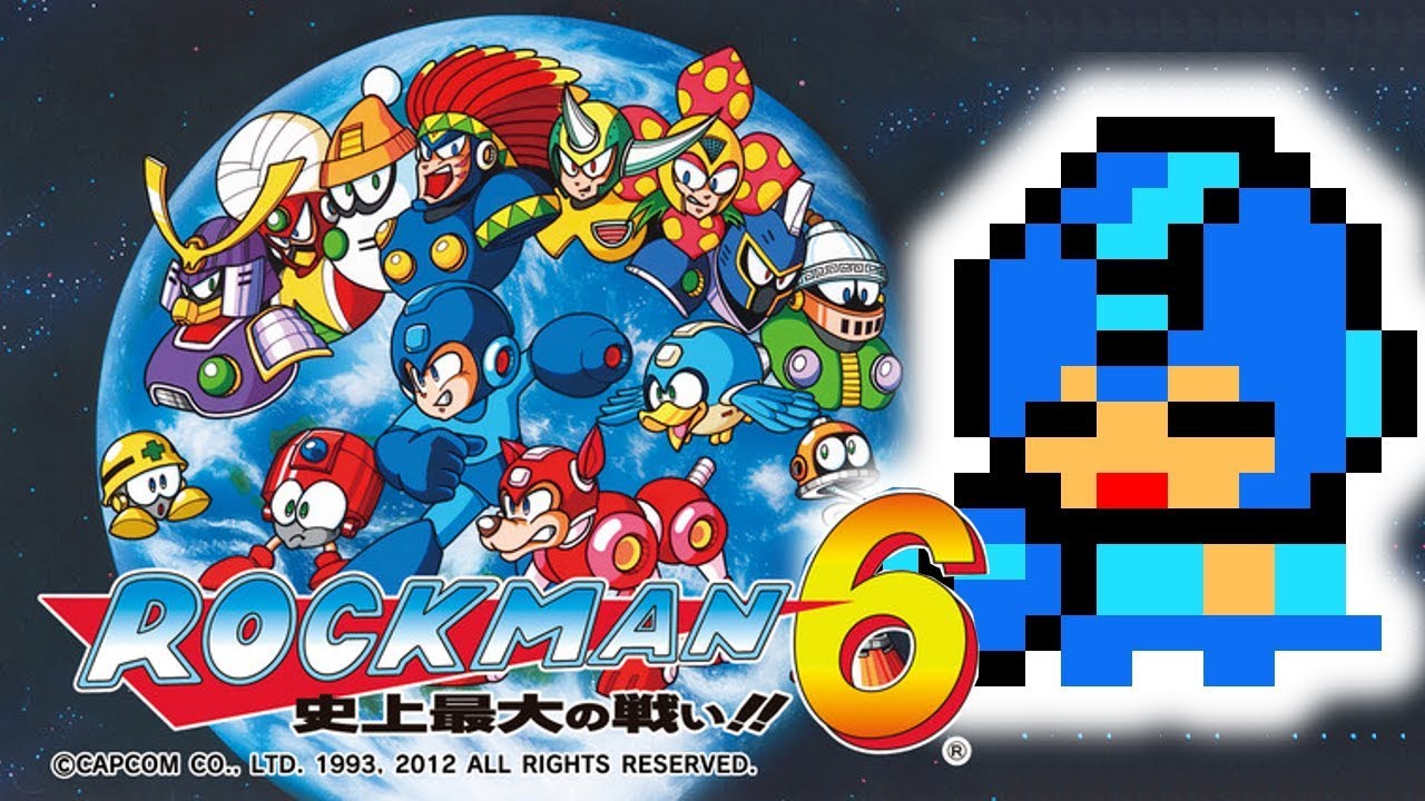 ロックマン6 史上最大の戦い!!の攻略を目指して…ステージボス編 - YouTube