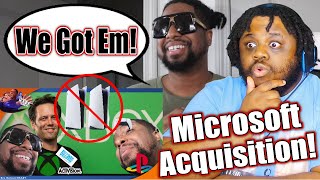 Mightykeef How EVERYONE reacted when XBOX FINALLY bought ACTIVISION\/BLIZZARD | Dairu Reacts