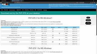PHP Windows Fenster Anwendungen mit PHPGTK und RPGET
