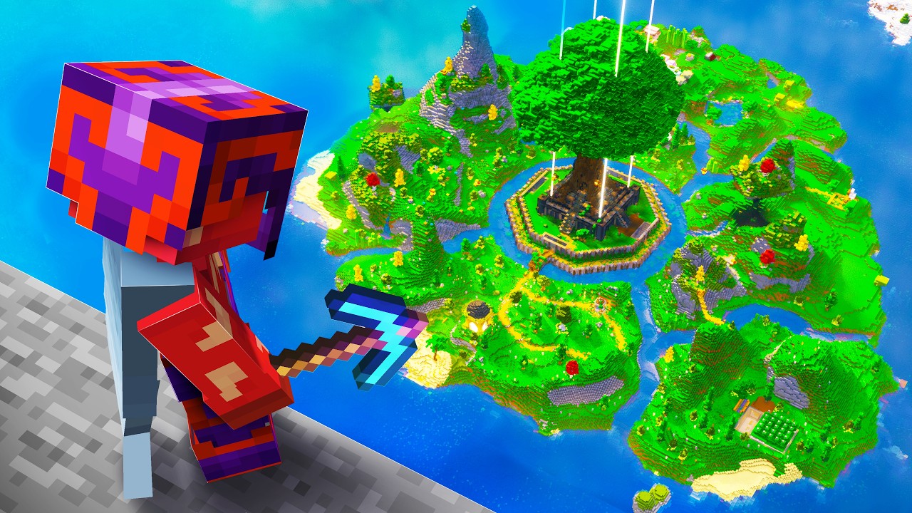 I Spent 3 Months Transforming a Mushroom Island!