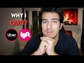 Why I Quit Driving Uber and Lyft.. :(