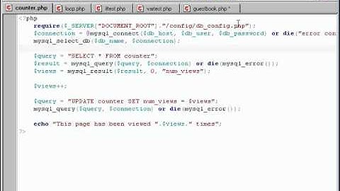 VIDEO TUTORIAL PHP & MySQL Course 17 Writing a Guest Book