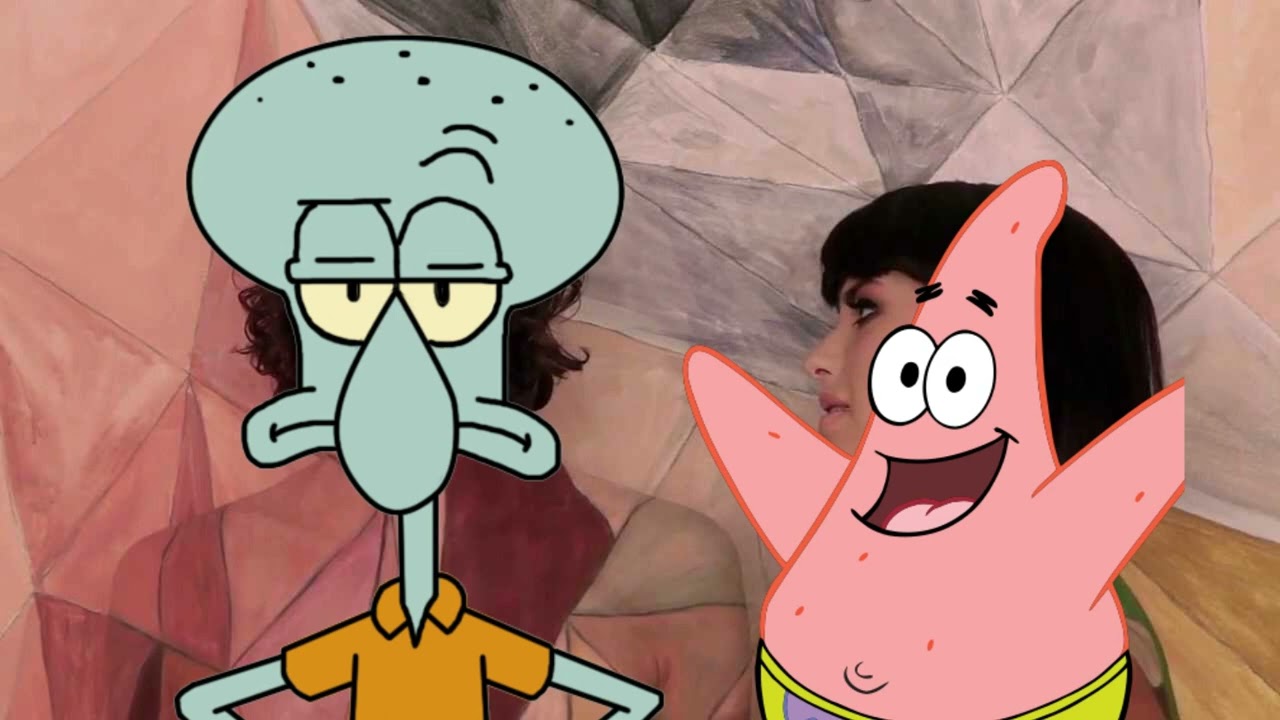 Patrick and Squidward sing Somebody That i Used to Know (AI Cover)