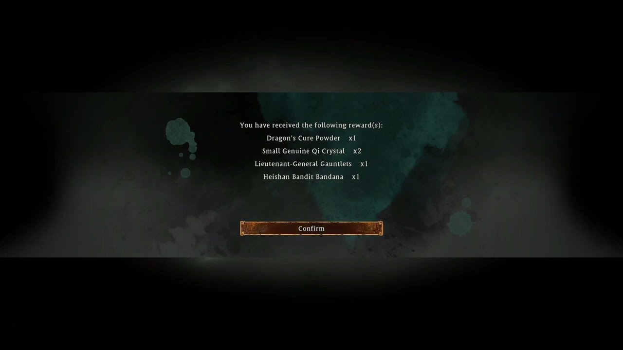 Wo Long Dragons cure powder farm. (LATE GAME SPOILERS)