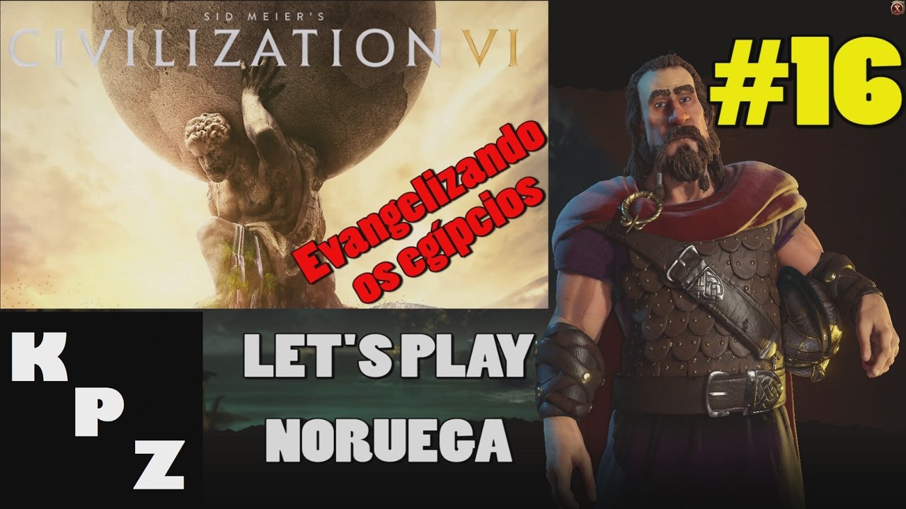 CIVILIZATION VI - Noruega #16 - EVANGELIZANDO OS EGÍPCIOS - PT-BR games people play