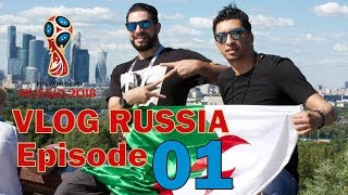 Vlog Zanga crazy mondial Russia 2018 ep (1)  - حلقة الاولى فلوج زنقة كريزي روسيا - 2018