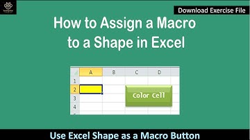 Session154-Assign a Macro to a Shape in MS Excel | Format a Macro Button | Excel VBA series lesson-8