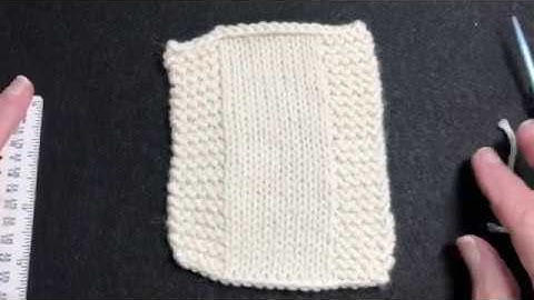 Short Rows in Garter or Seed St  Border