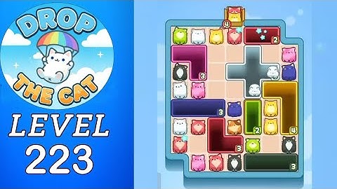 Drop The Cat Level 223 Walkthrough