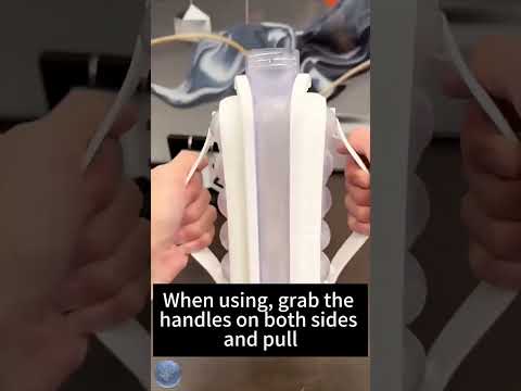 Форма для льоду 17 кубиків переносна складна Силіконовий герметичний контейнер-лідниця пляшка льодогенератор TC, видео 1