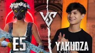 YAKUDZA🇺🇿vs E5😱|YAKUZA FORMASIGA QAYTDIMI😨|YAKUDZA IPADINI SINDRDI😱|#pubgmobile #aminovpubgm