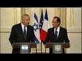 Paris urges Israel and Palestinians to resume peace talks