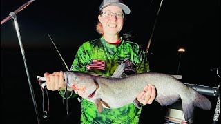 Night fishing for catfish Ohio