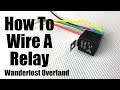 How To Wire An Automotive Relay Switch, With Diagram, 4 Pin