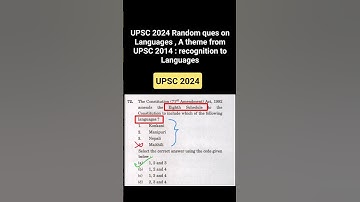 This random ques of UPSC 2024 PRELIMS is a repeated Theme🔥