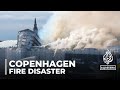 Fire engulfs iconic stock exchange building in Denmark’s Copenhagen