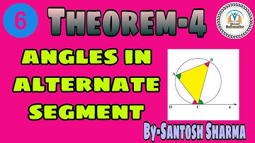 Circle| Class10 | Alternate Segment Theorem | Proof | @Goal Mathematics |  By-Santosh Sharma