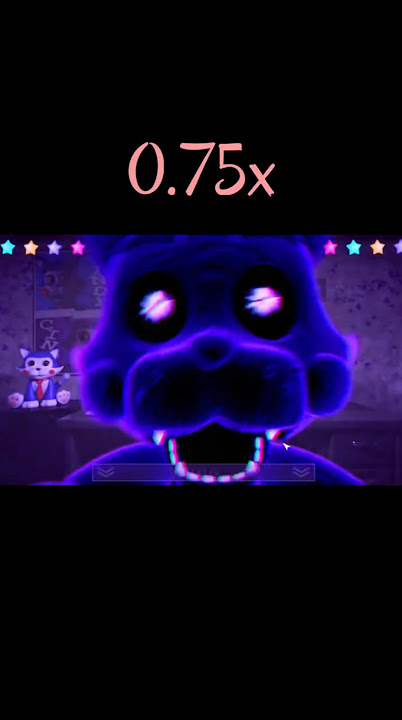 FNaC Remastered – Shadow Candy (2) – Jumpscare 0.25x ➜ 2x