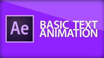 After Effects Tutorial | Text Animation and Range Selectors