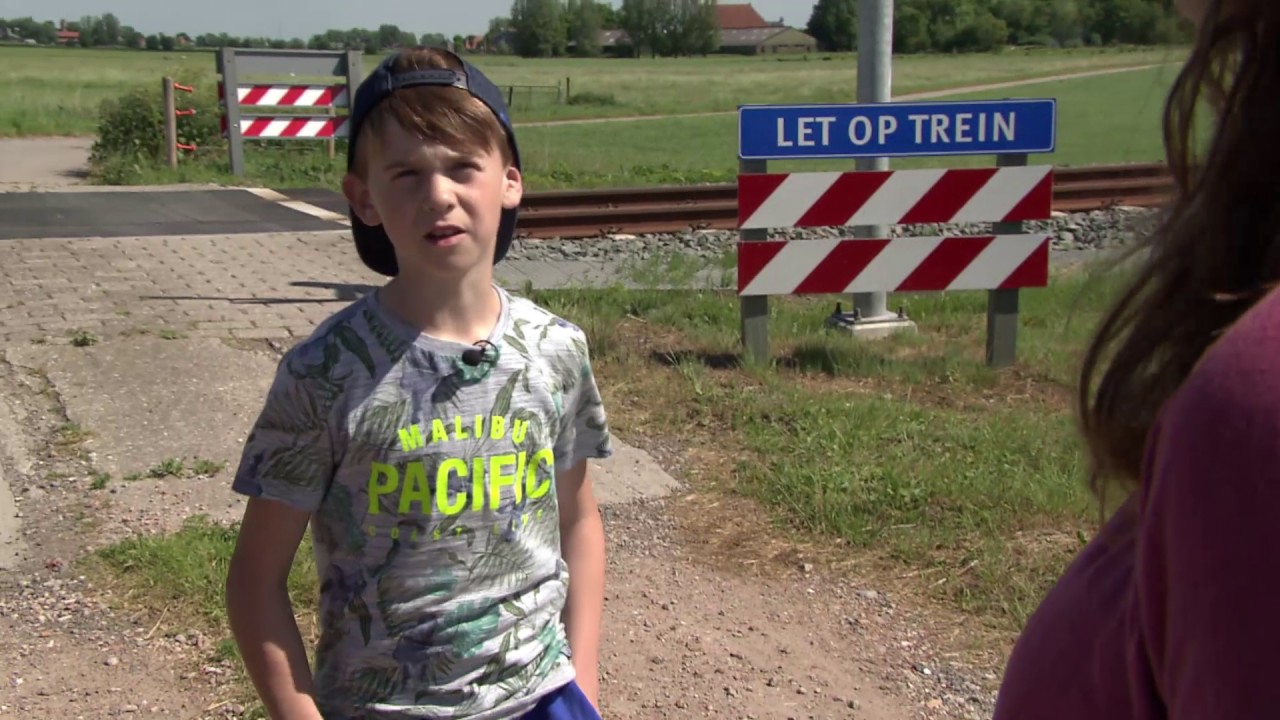 Spelen langs het spoor: levensgevaarlijk