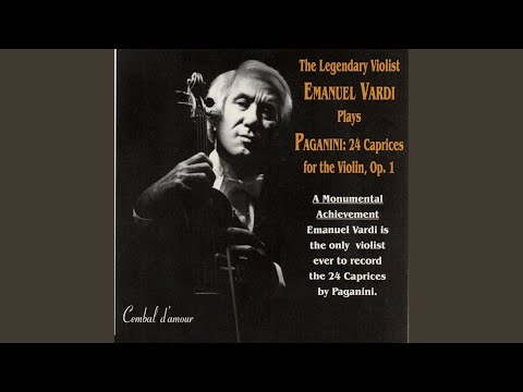 YouTube에서 24 Caprices for the Violin, Op.1: Caprice No. 2 in B Minor (Transcribed for Viola by Emanuel Vardi) 보기