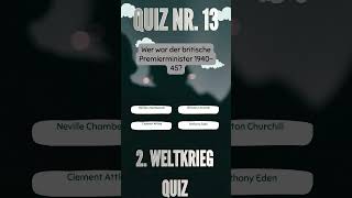 2 Weltkrieg Quiz Nr 13