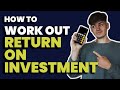 HOW TO WORK OUT RETURN ON INVESTMENT of RENTAL PROPERTIES | LIVE Example | UK Property