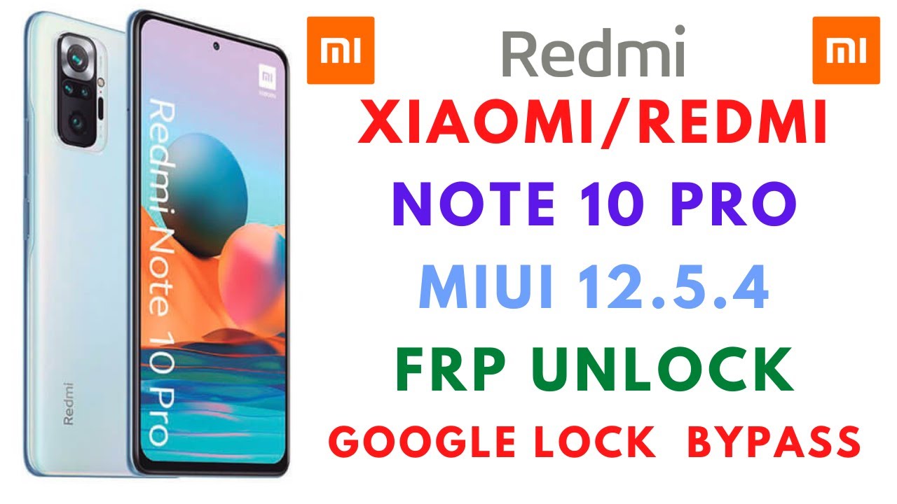 Xiaomi Redmi 9 Frp Bypass