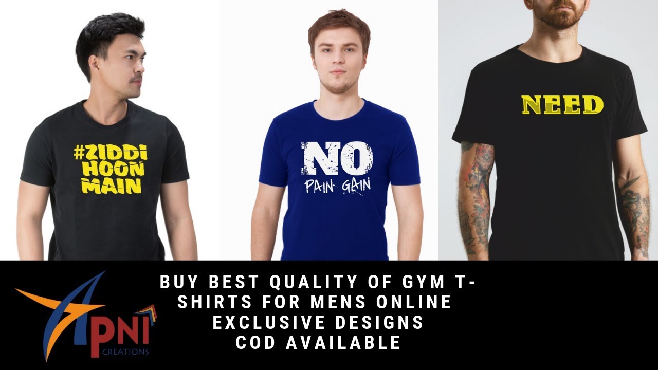 buy gym t shirts online india