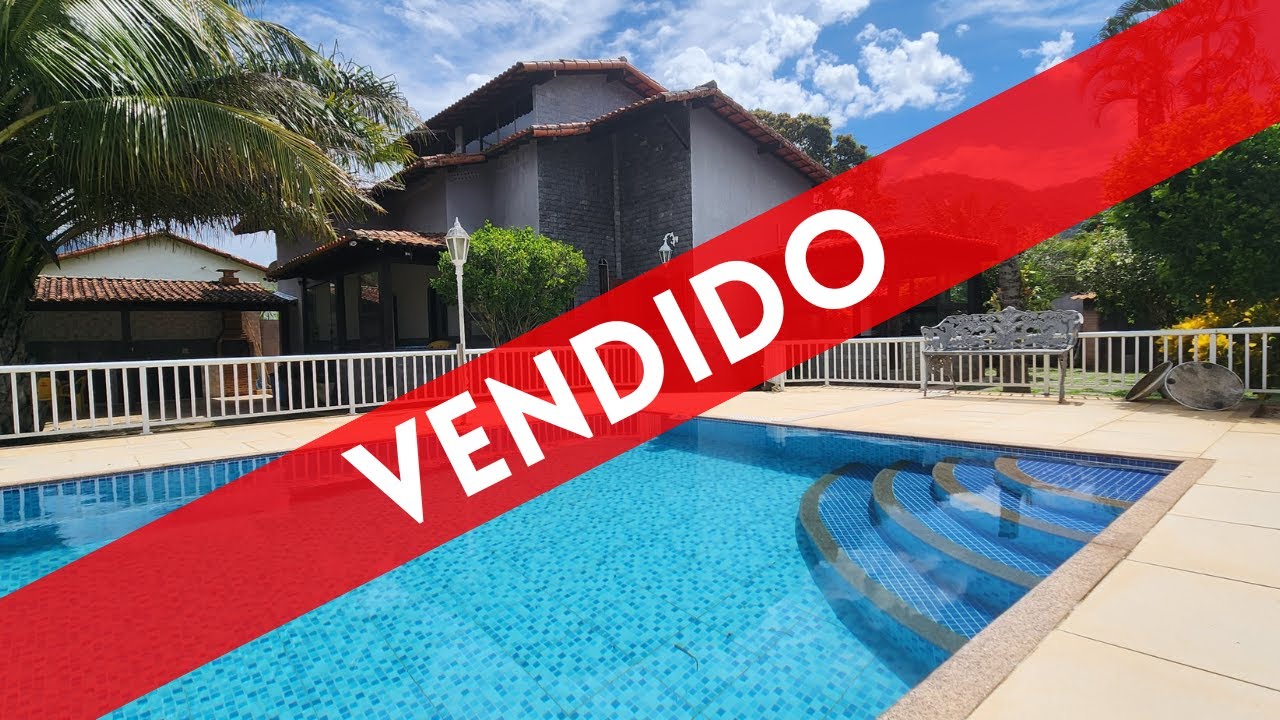 [VENDIDA] Casa com Área Arborizada, Gourmet e Piscina em Ponta Negra, Maricá/RJ!