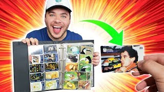 A INCRÍVEL COLEÇÃO DE CARTÕES TELEFÔNICOS ! screenshot 2