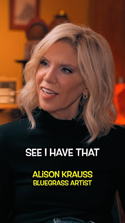 Alison Krauss on listening to music #alisonkrauss #bluegrass #song #shorts