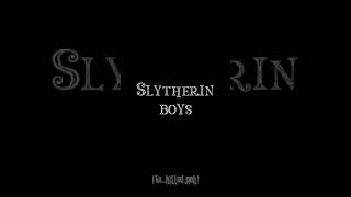 Slytherin Boys with Fancast