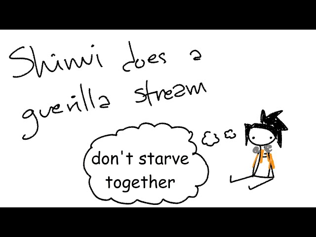 【Don't Starve Together】this isn't actually a scheduled stream, just a POV so it doesn't count!のサムネイル