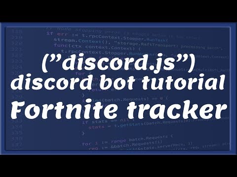 FORTNITE TRACKER || Discord bot development | Tutorial #14 ...