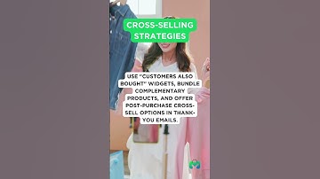 What are some cross-selling strategies for your store?