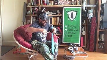 How to make an "Advanced" Boffer Sword pt 4- The Tapening