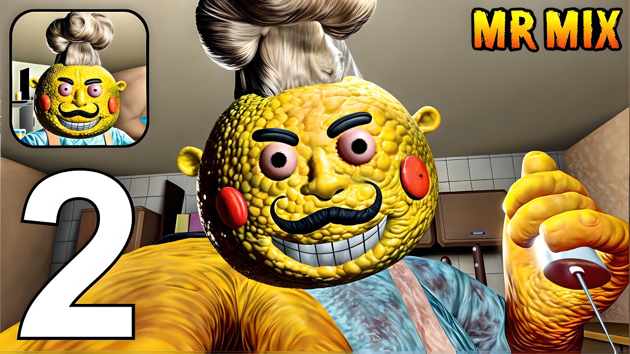 Mr Mix Horror - Gameplay Walkthrough Part 2 - Roblox (Android, iOS