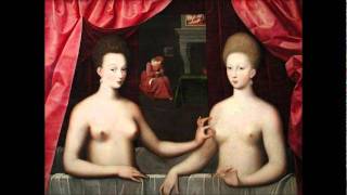 Miroir De Poche Argenté - Reproduction Gabrielle D'Estrées - Diamètre 7cm - Neuf Louvre