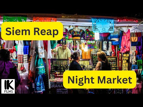Exploring Siem Reap Night Market