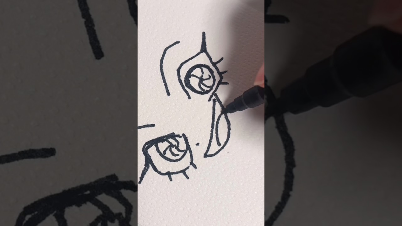 マジックペンで重音テト描いてみた#executionclap #저형박수 #shorts #paint #asmrpainting