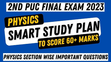 2nd PUC Physics Passing Package 2023  How To Pass 2ndPUC Physics In Just 2 Days?|#Maths_By_Manoj_Sir