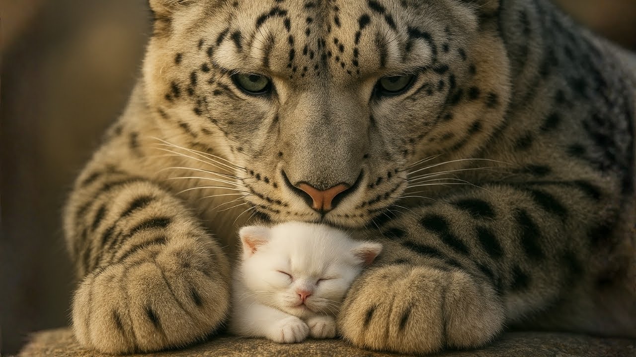Silent for 730 Days. Then a Tiny Kitten Slept Between His Paws