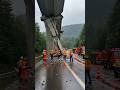 Bridge Collapse During Construction 😱 | Excavator &amp; Workers in Danger