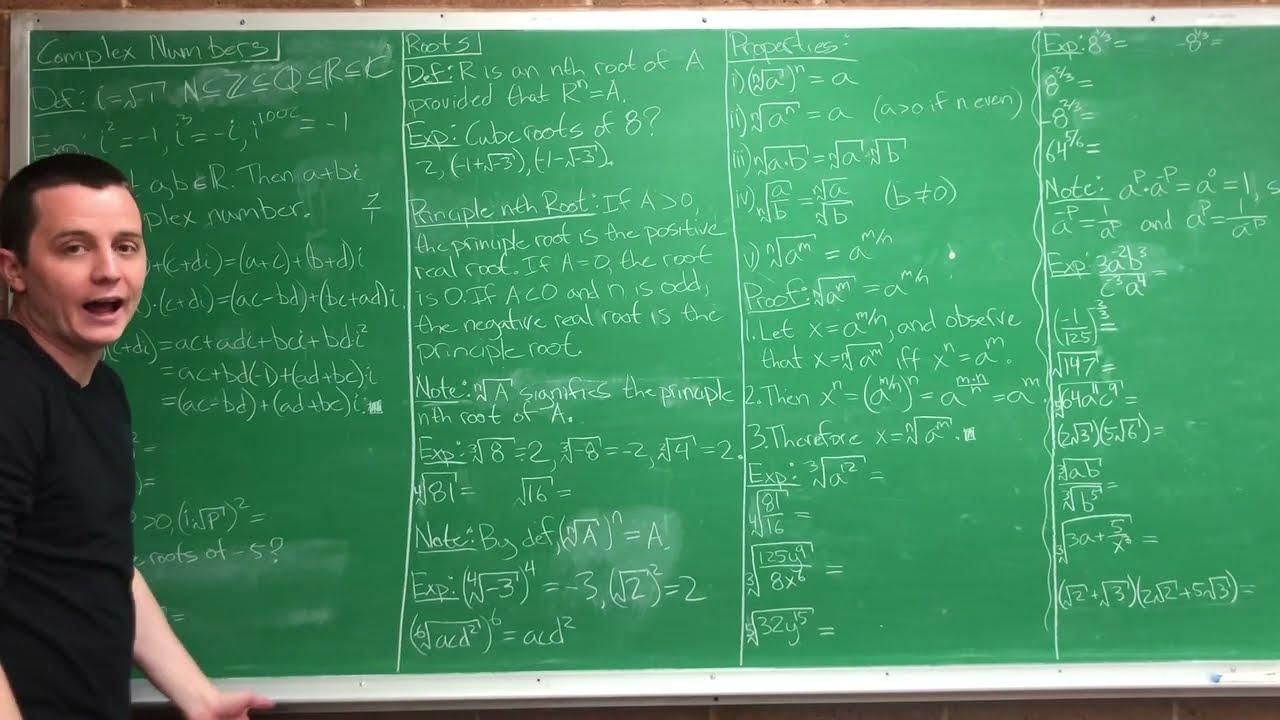 Lecture 9 (College Algebra)